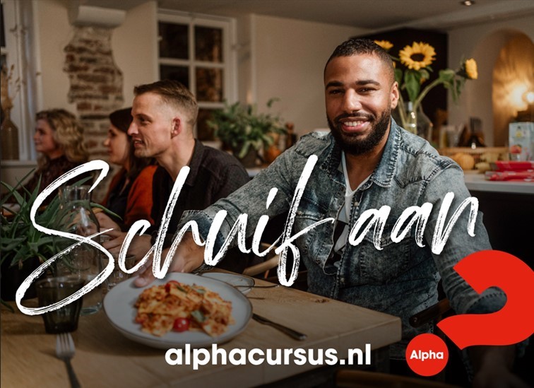 Schuif aan bij Alpha: samen eten en in gesprek